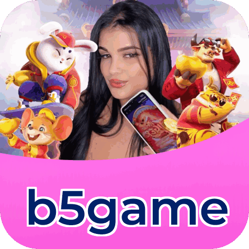 Interface do aplicativo b5game mostrando jogos disponíveis no iOS e Android